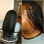 Ghana Braids/Feed-in/stitched braids