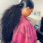 Sew In With Any Styling Rollerset or Wand Curl