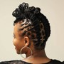 Braid Down on Natural Hair