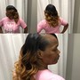 Single Process Color Perm full head