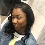 Takedown & new sew-in install with leave out