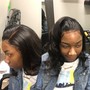 Single Process Color Perm full head