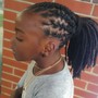 Individual Braids ( natural hair plats)