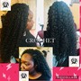 Removal of Crochet & base braid (my work only)