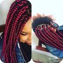 Boho Knotless Small with Human Hair