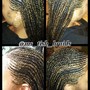 Large Box Braids Style