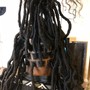 Loc Maintenance (crochet needle, retwist not included) $10 per loc