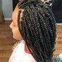 Loc Maintenance (crochet needle, retwist not included) $10 per loc