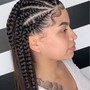 6-8 stitch feed in Braids