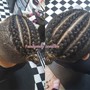 Relaxer Touch Up with a service