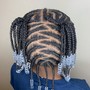 Large-Short butterfly locs