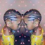 Kid's Reg Braids w/o weave