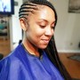 Small Boho Knotless Braids