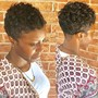 Silk Press (Natural Hair)