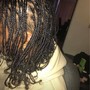 Natural two strand Twists or braids