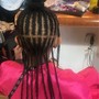 Kid's Knotless/box Braids