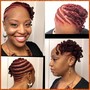 Instant permanent pre-made human hair Loc Extensions