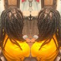 Natural Twists , two strand ( not starter locs )