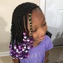 Kids braids w/ext