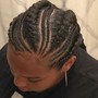 Large feed in braids