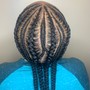 4 Layer Med Cornrows