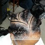 Individual Braids touch up