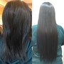 Microweft hair extensions installat