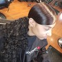 Relaxer Touch Up and Style