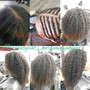 NEW-Invisible Crochet with Weft hair- Weave Install