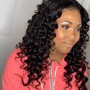 Lace closure wig install