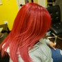 partial sew in