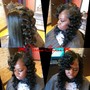 Full Sew In/long hair or natural hair additional charge