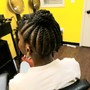 Starter locs coil twist