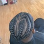 Kid's Braids on scalp