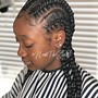 Sew in  With stitch braids