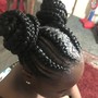 Kid's Braids no weave