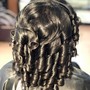 Rinse (shampoo press and curl)