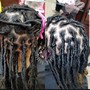 Soft locs mid back