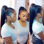 Medium Knotless Braids