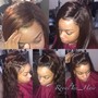 braidless sew in full head (10-12 rows 3bundles)