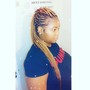 Feed in braids styles