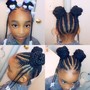 Kid's Braids natural hair