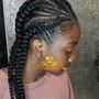 Two French braids(no extension)