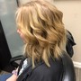 Balayage with toner