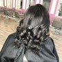 Hand Tied Extension (4-6 rows) - Hair Included