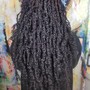 LOC RETWIST ( LONG HAIR)