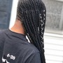 Two feedin Braids(Natural)-Hair included