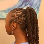 Locs maintenance RESISTANT LOCS (fresh locs) with loc repair -all over