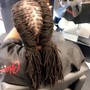 Fade/Less then half of head of Locs