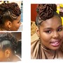 Updo hairstyle